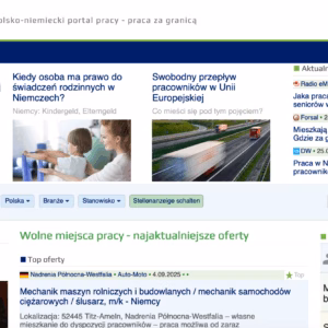 Stellenanzeige Polen