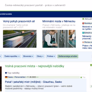Stellenanzeige Tschechien